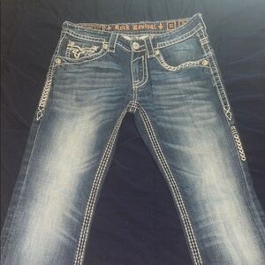 Rock Revival Jeans Size 31 Byron Slim Boot